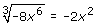 cube root of 8x to the 6th