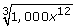 cube root of 1000x to the 12th