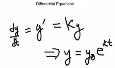 equations illustrating the narrative